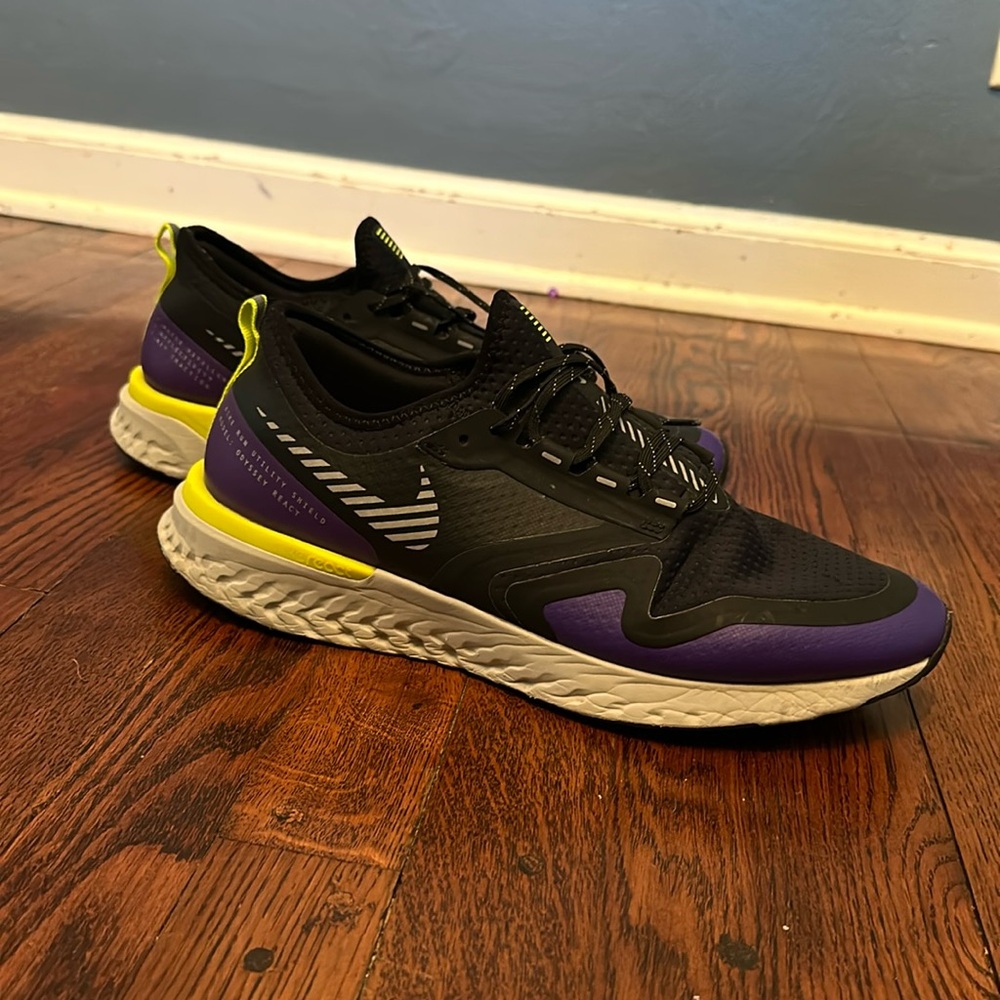 Nike Run Utility Shield.  Odyssey React.